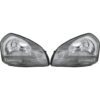 Par de Farol Principal Ambos os Lados Cristal para Hyundai Tucson