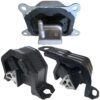 Kit 3 Coxim do Motor e Câmbio para Chevrolet Agile - Celta - Corsa - Montana - Prisma - Tigra