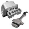 Par Coxim do Motor e Câmbio para Audi A3 & Volkswagen Bora - Golf - New Beetle